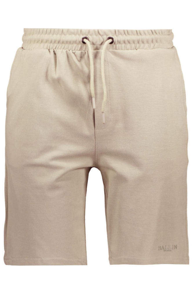 Ballin zand heren korte broek | Vooraanzicht