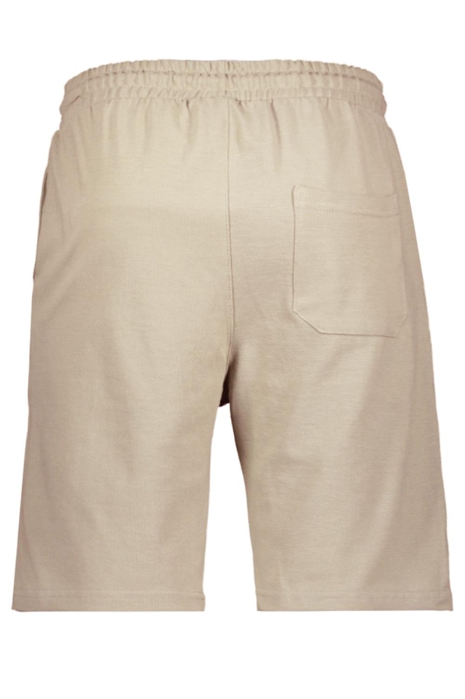 Ballin zand heren korte broek | Achteraanzicht