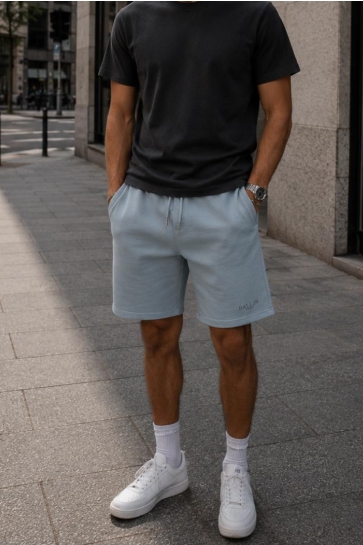 Ballin Broek PIQUE SHORT 2664 PRADA BLUE