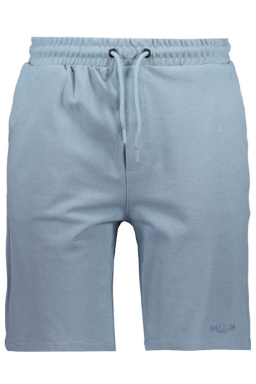 Ballin 2664 pique short Blauw