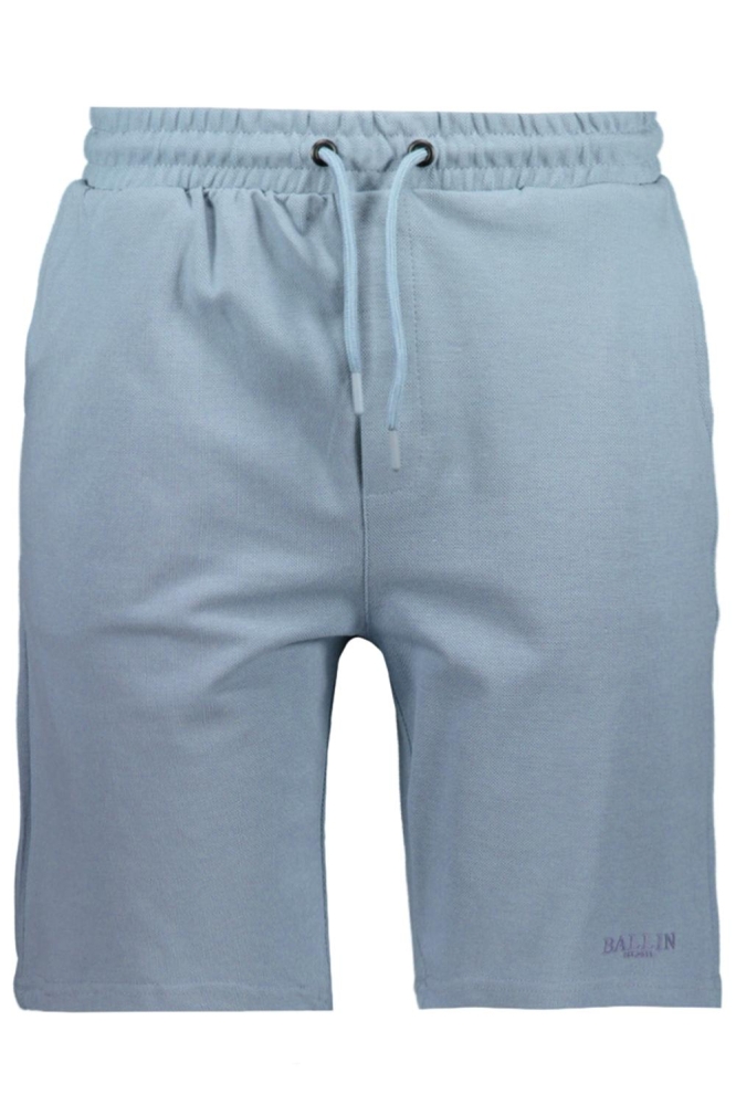 Ballin blauwe heren korte broek | Vooraanzicht