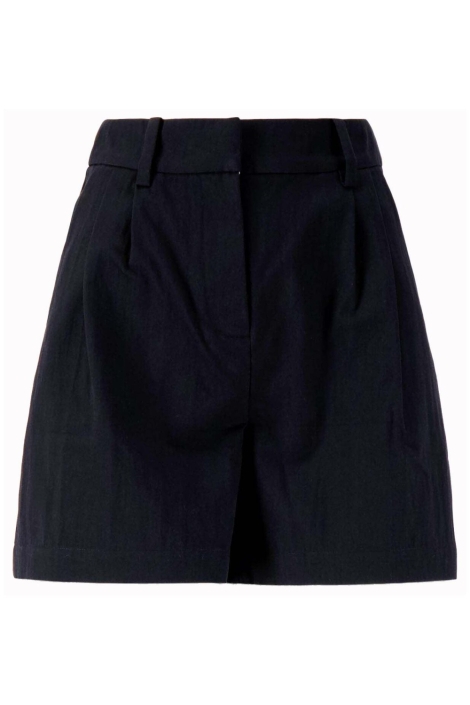 Zusss zwarte dames korte broek | Vooraanzicht