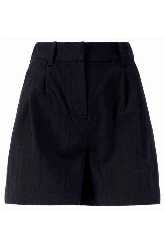 Zusss zwarte dames korte broek | Vooraanzicht