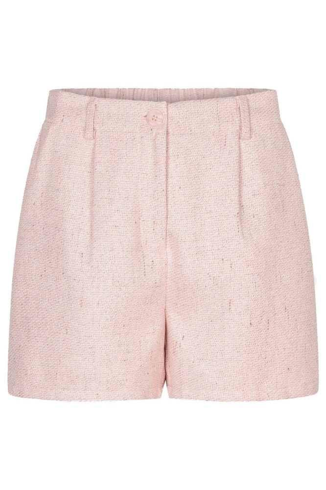Ydence roze dames korte broek | Vooraanzicht