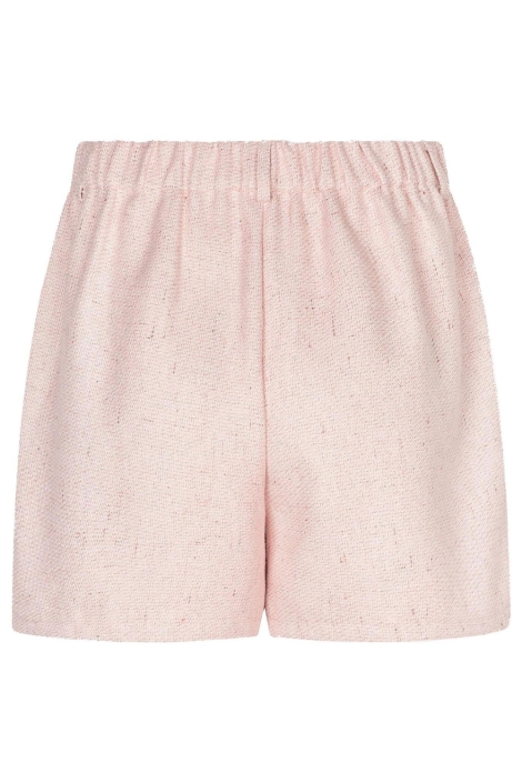 Ydence roze dames korte broek | Achteraanzicht