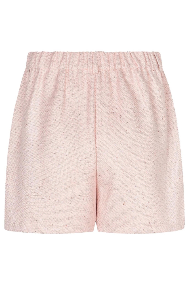 Ydence roze dames korte broek | Achteraanzicht