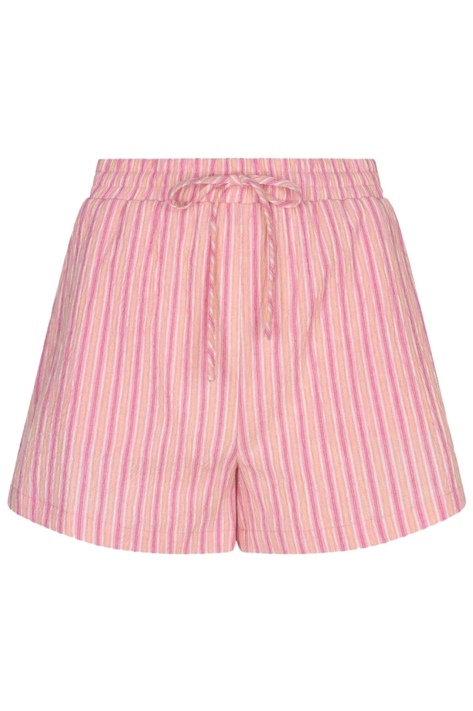 Ydence roze dames korte broek | Vooraanzicht