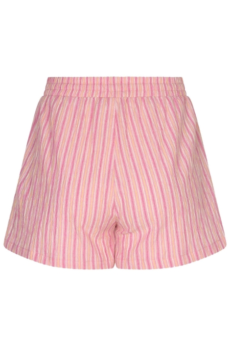 Ydence roze dames korte broek | Achteraanzicht