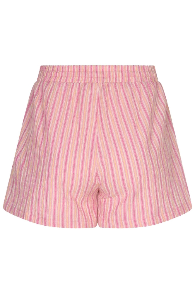 Ydence roze dames korte broek | Achteraanzicht