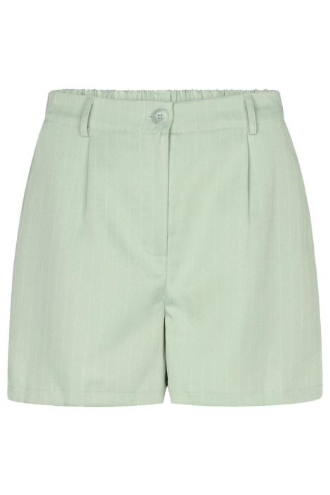 Ydence groene dames korte broek | Vooraanzicht