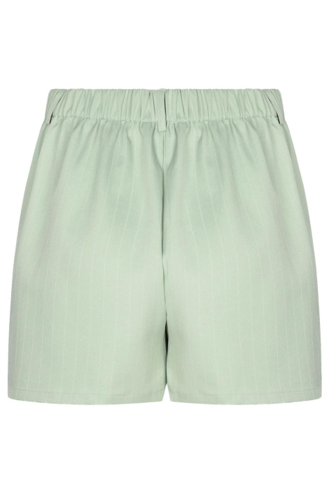 Ydence groene dames korte broek | Achteraanzicht