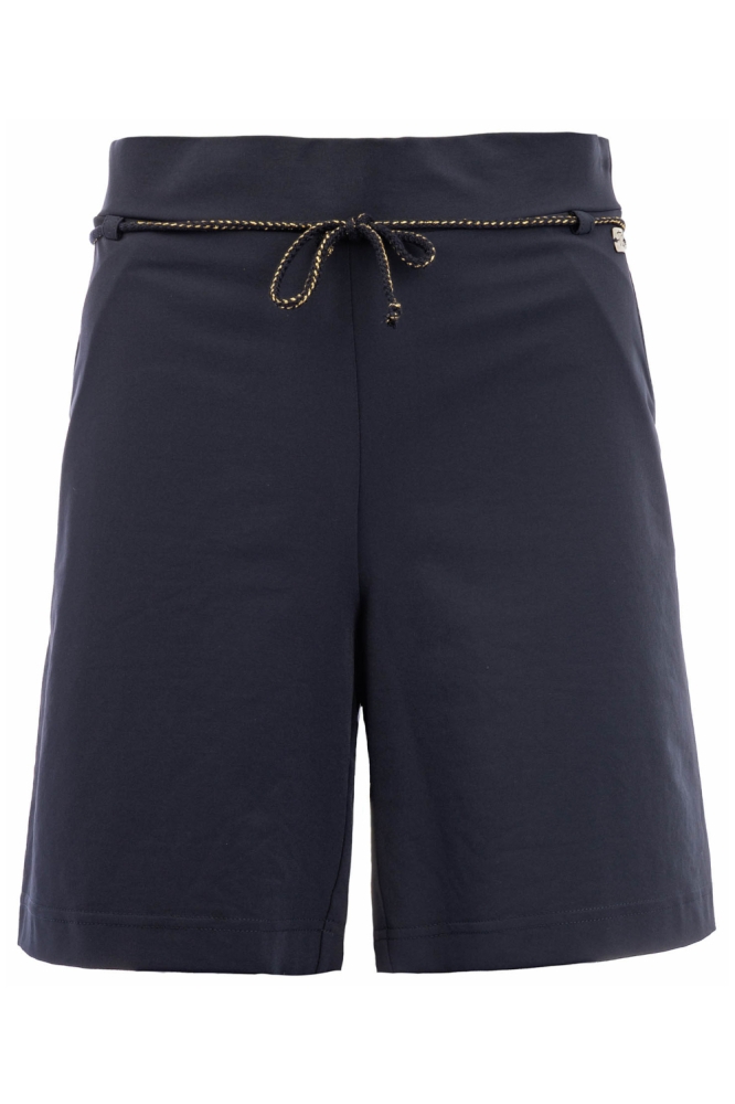 TQ Amsterdam blauwe dames korte broek | Vooraanzicht