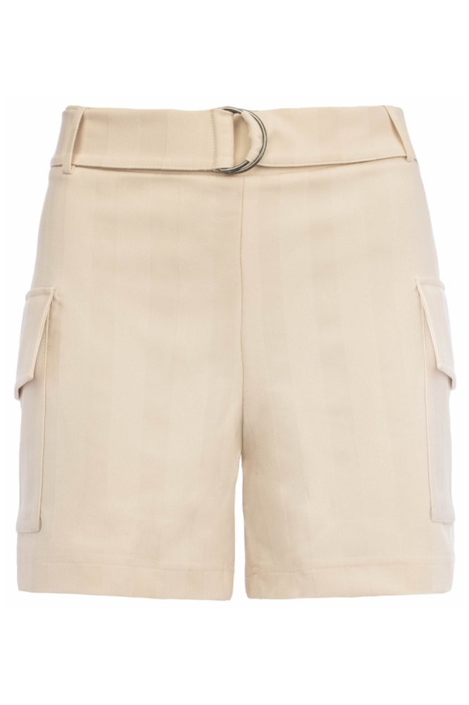TQ Amsterdam beige dames korte broek | Vooraanzicht