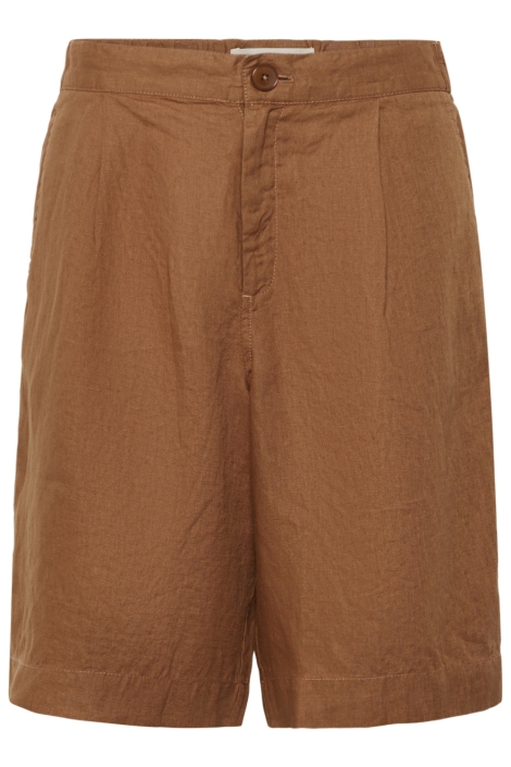 Part Two cognac dames korte broek | Vooraanzicht
