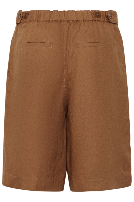 Part Two cognac dames korte broek | Achteraanzicht