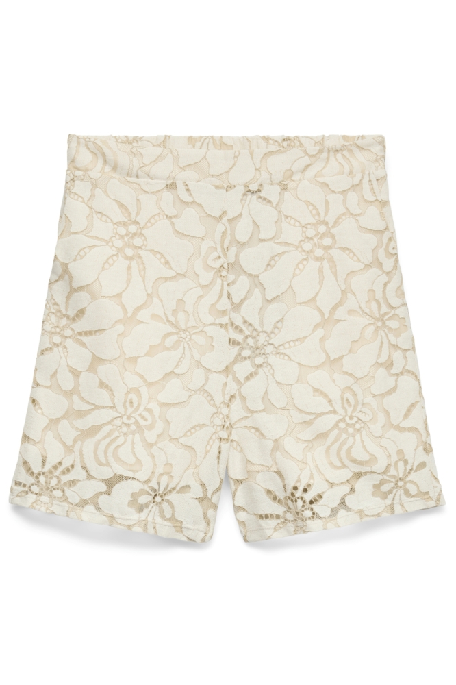 Vero Moda beige dames korte broek | Vooraanzicht