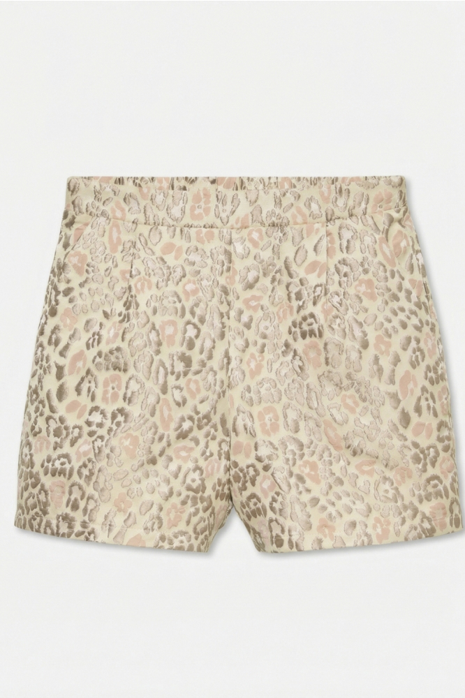 Vero Moda beige dames korte broek | Vooraanzicht