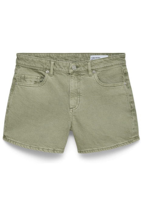 Vero Moda groene dames korte broek | Vooraanzicht