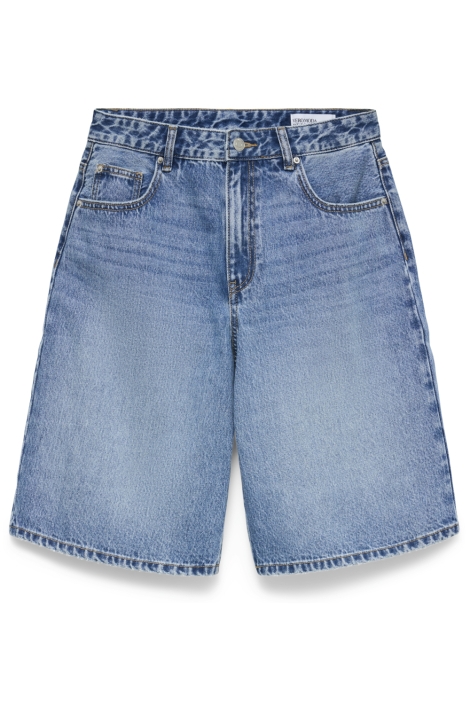 Vero Moda blauwe dames korte broek | Vooraanzicht