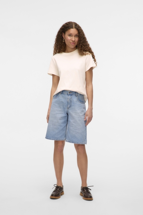 Vero Moda blauwe dames korte broek | Model