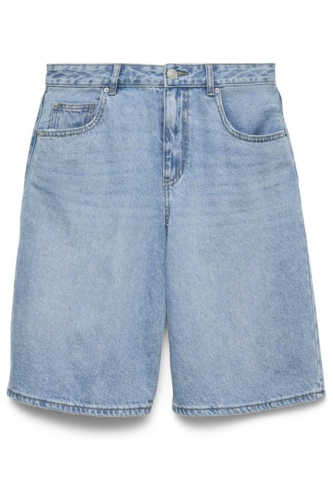Vero Moda blauwe dames korte broek | Vooraanzicht