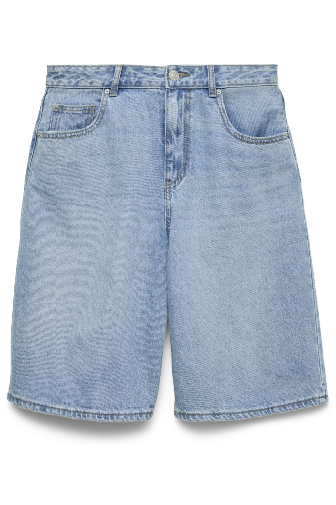 Vero Moda blauwe dames korte broek | Vooraanzicht