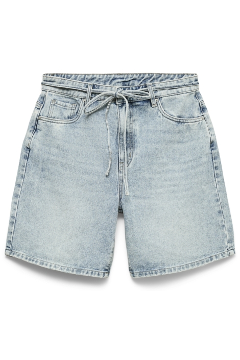 Vero Moda blauwe dames korte broek | Vooraanzicht