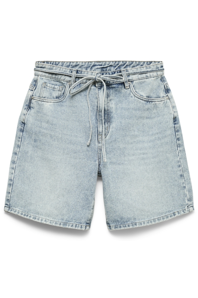 Vero Moda blauwe dames korte broek | Vooraanzicht