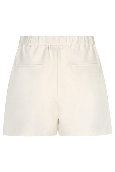Ydence ecru dames korte broek | Achteraanzicht