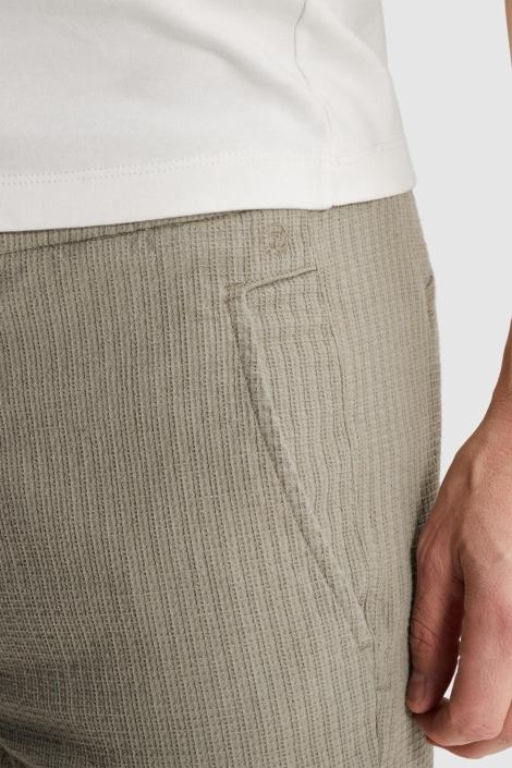 Cast Iron groene heren korte broek | Close up