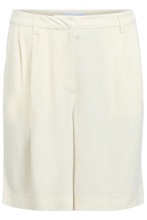 Object beige dames korte broek | Vooraanzicht