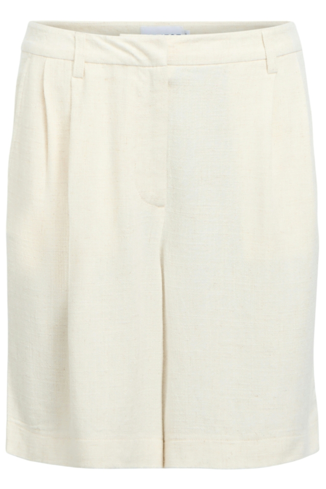 Object beige dames korte broek | Vooraanzicht
