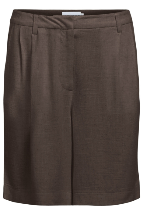 Object bruine dames korte broek | Vooraanzicht