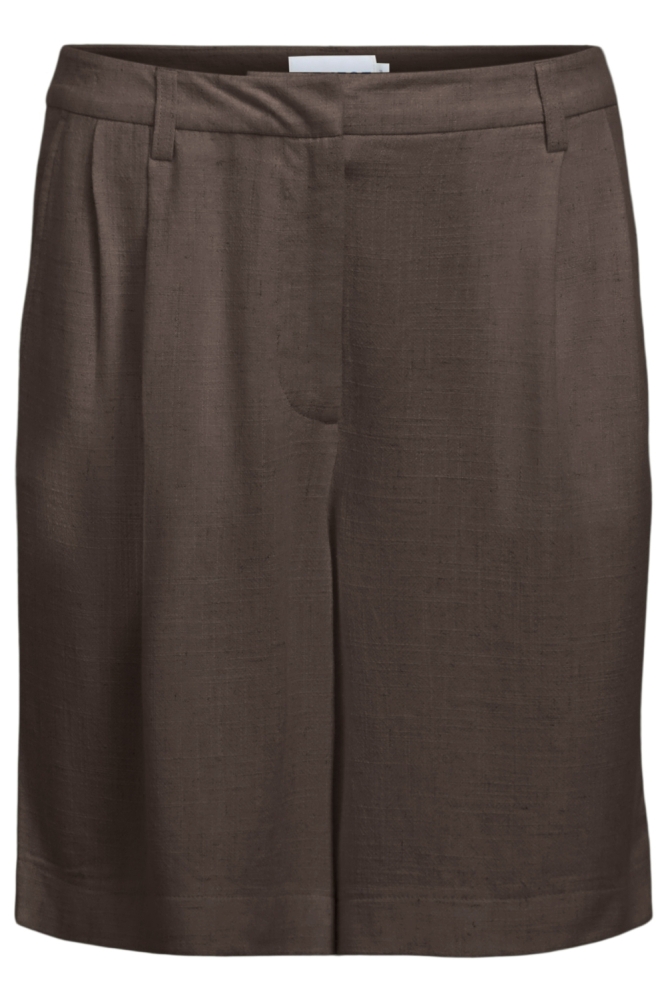 Object bruine dames korte broek | Vooraanzicht