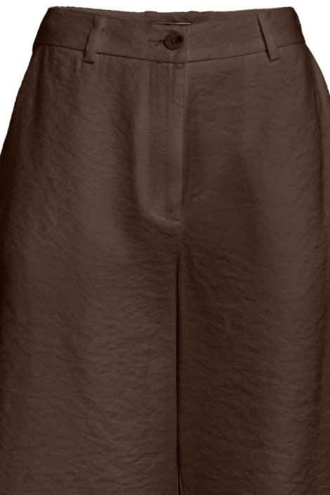 Minus bruine dames korte broek | Close up
