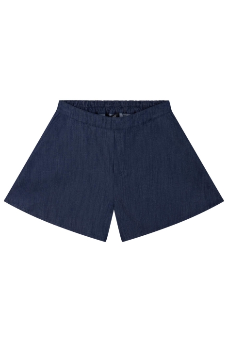 Refined Department blauwe dames korte broek | Vooraanzicht