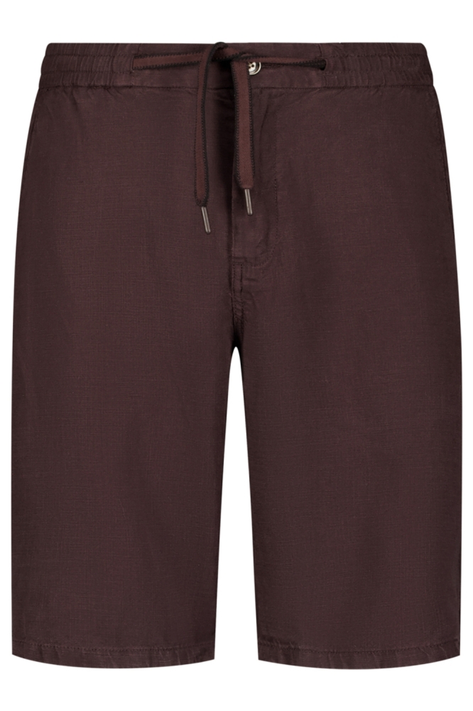 NO-EXCESS bruine heren korte broek | Vooraanzicht