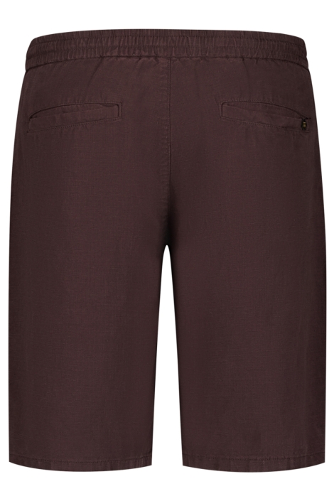 NO-EXCESS bruine heren korte broek | Achteraanzicht