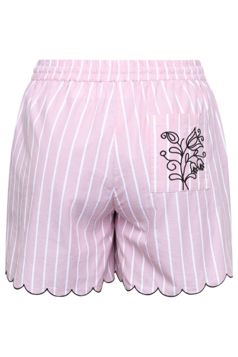 SisterS point roze dames korte broek | Achteraanzicht