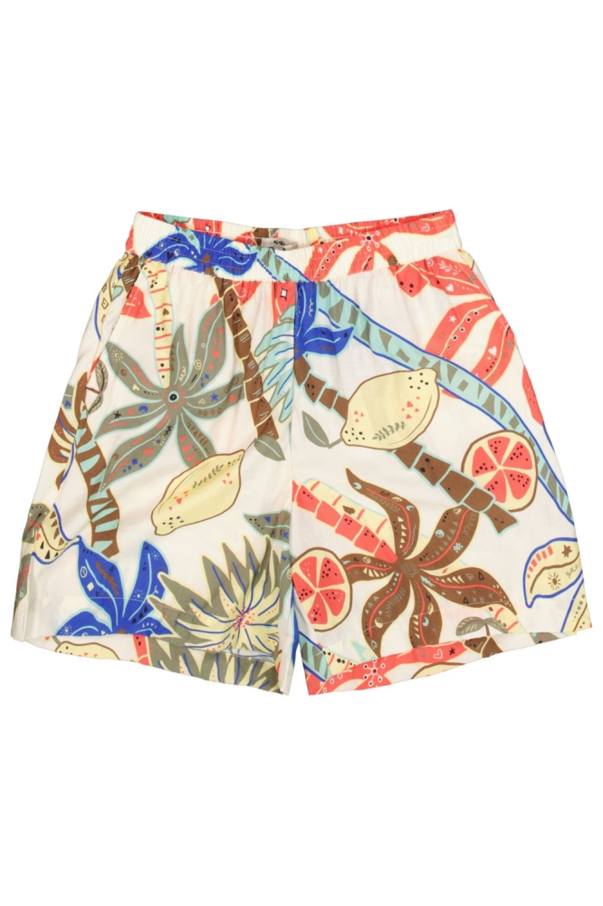 Garcia beige dames korte broek | Vooraanzicht