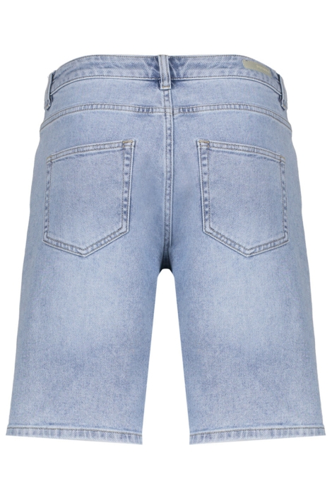 Geisha blauwe dames korte broek | Achteraanzicht