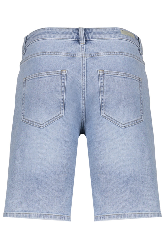 Geisha blauwe dames korte broek | Achteraanzicht