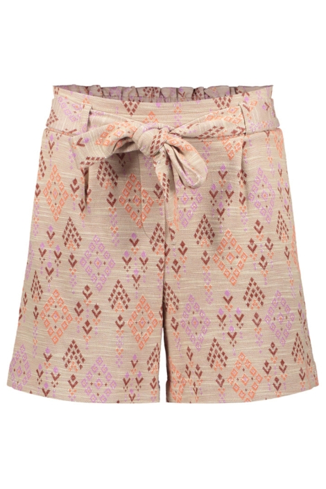 Geisha zand dames korte broek | Vooraanzicht