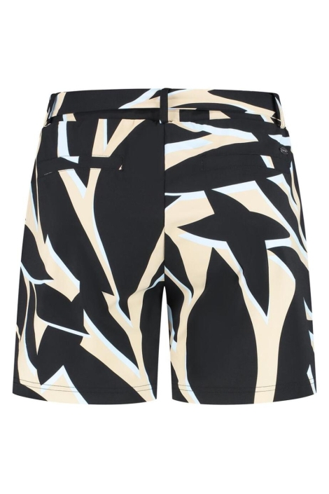 Lady Day multi color dames korte broek | Achteraanzicht