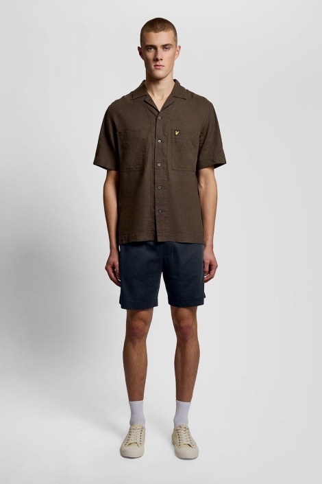 Lyle & Scott blauwe heren korte broek | Model