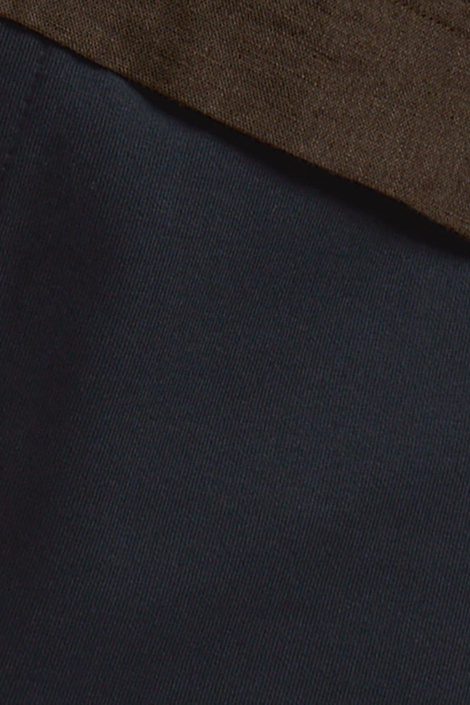 Lyle & Scott blauwe heren korte broek | Close up