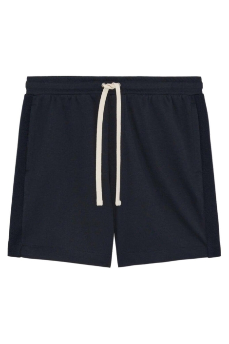Lyle & Scott blauwe heren korte broek | Vooraanzicht