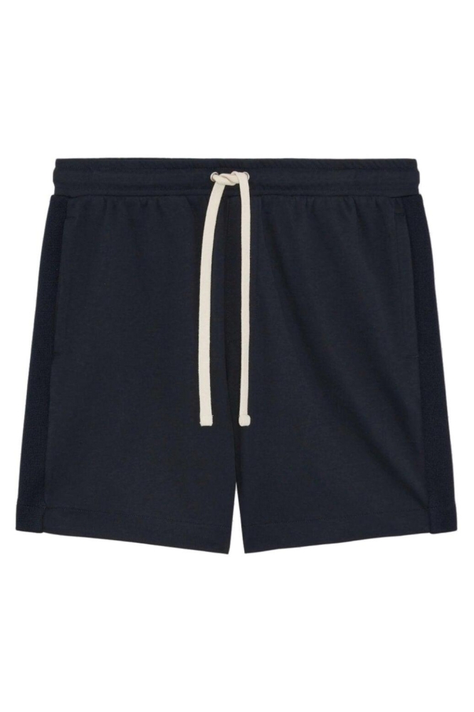 Lyle & Scott blauwe heren korte broek | Vooraanzicht