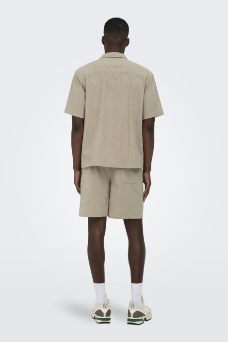 Only & Sons camel heren korte broek | Model