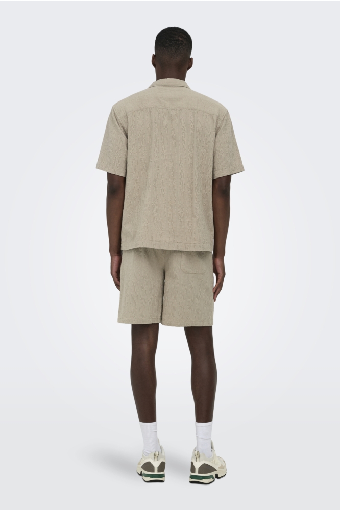 Only & Sons camel heren korte broek | Model